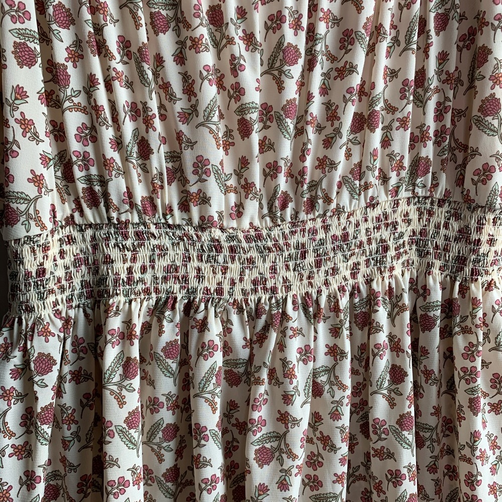 Gal meets glam Anthropologie tiered ruffle dress 2 - Picture 8 of 8